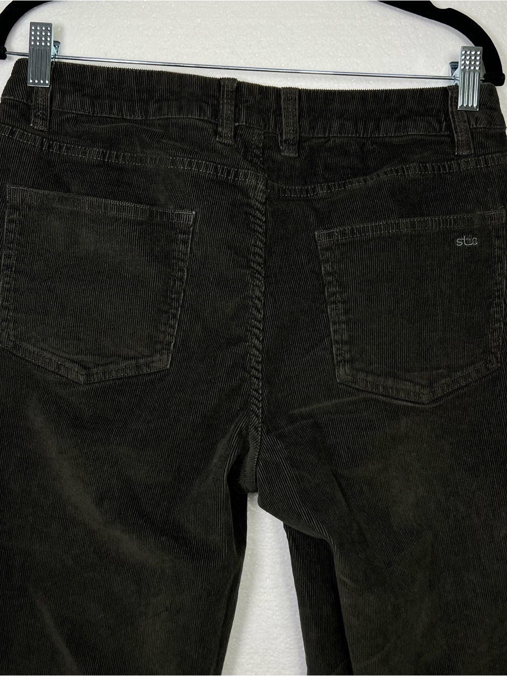 Stio dark olive green corduroy pants size 8 - Picture 5 of 7